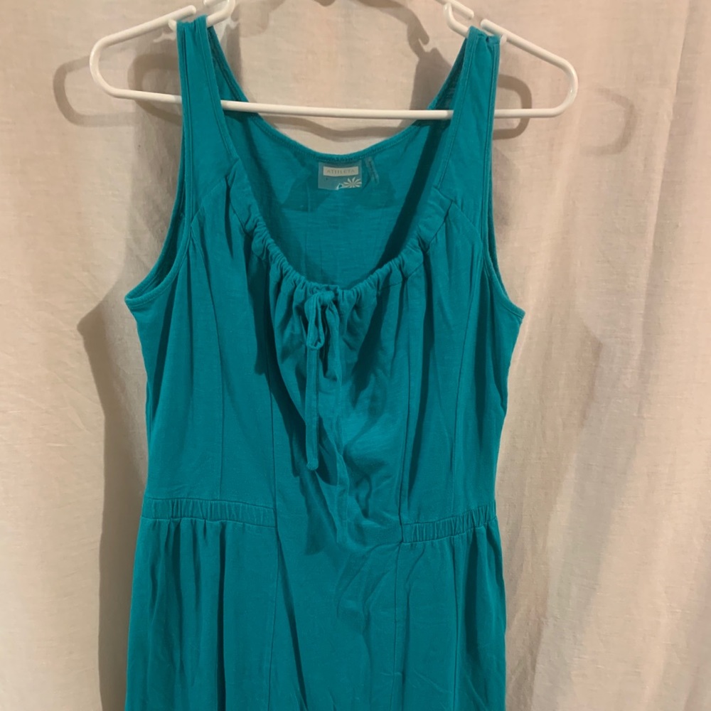 Athleta turquoise casual dress